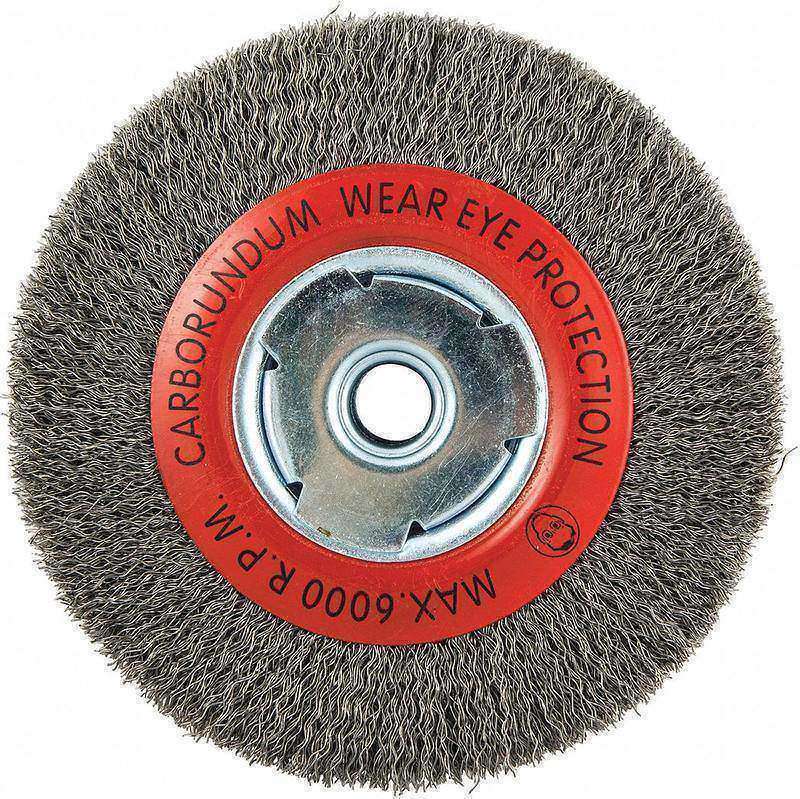 Wire Wheel Brush 0.014 Dia Wire MPN:66252838768