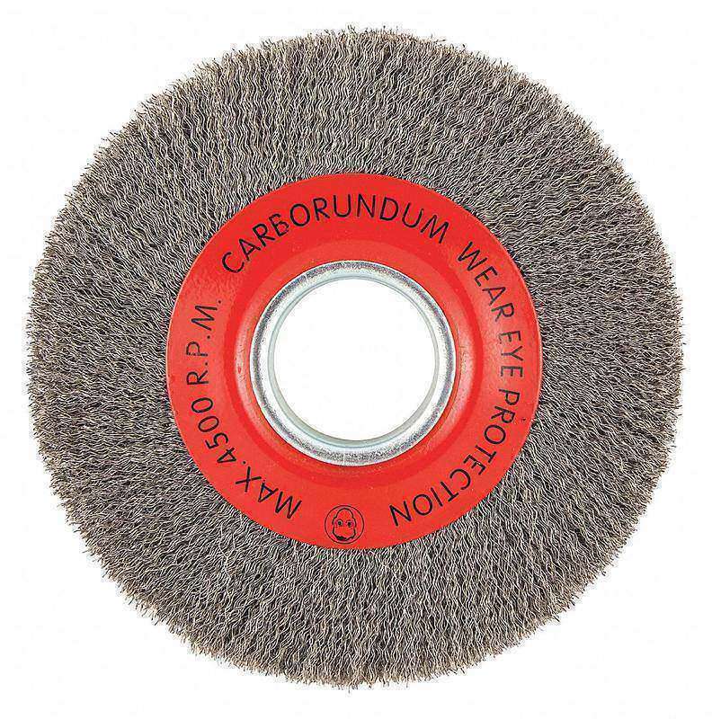 Wire Wheel Brush 0.014 Dia Wire MPN:66252838769