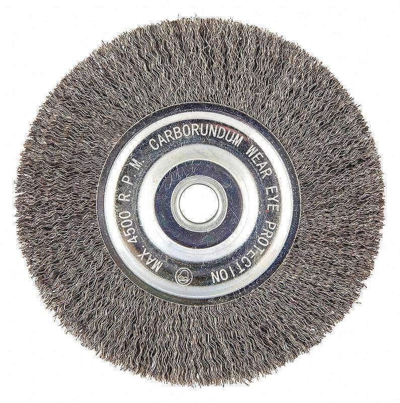 Wire Wheel Brush 0.014 Dia Wire MPN:66252838772