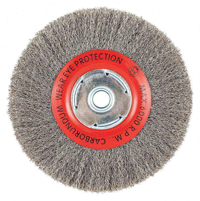 Wire Wheel Brush 0.014 Dia Wire MPN:66252838773