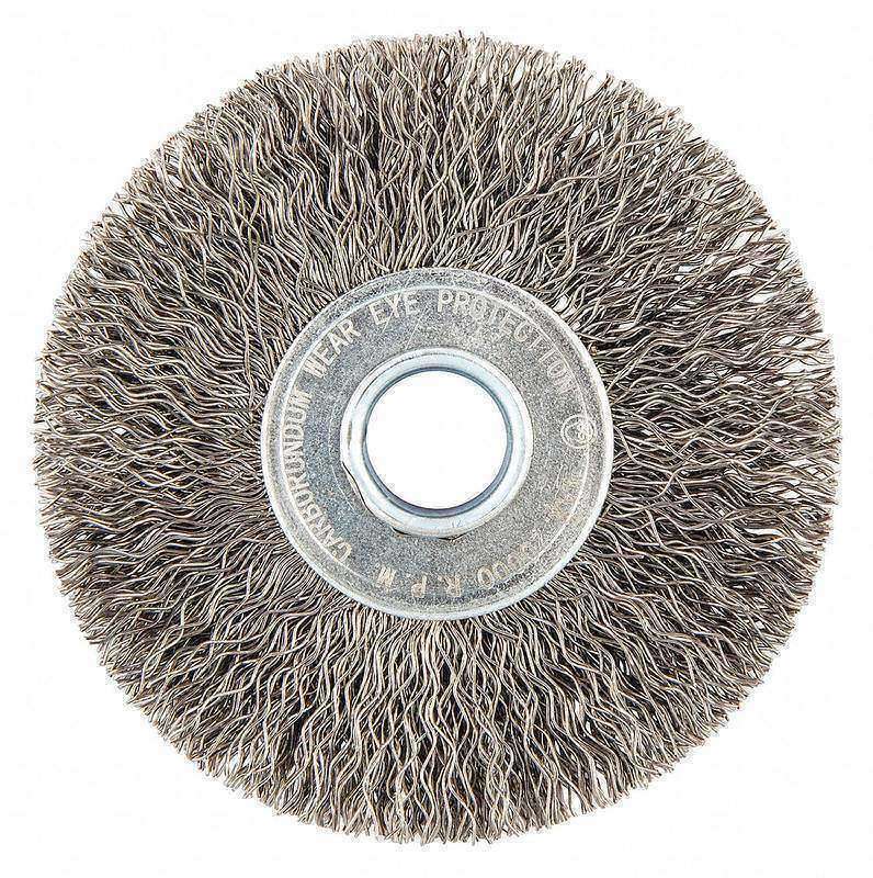 Wire Wheel Brush 0.014 Dia Wire MPN:66252838797