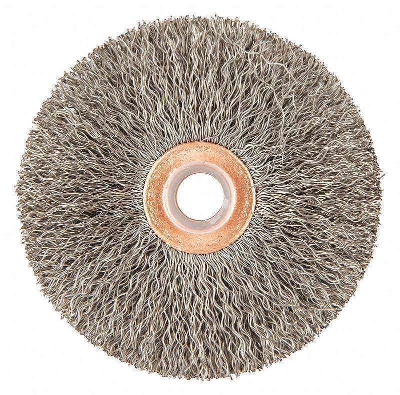 Wire Wheel Brush 0.014 Dia Wire MPN:66252838798