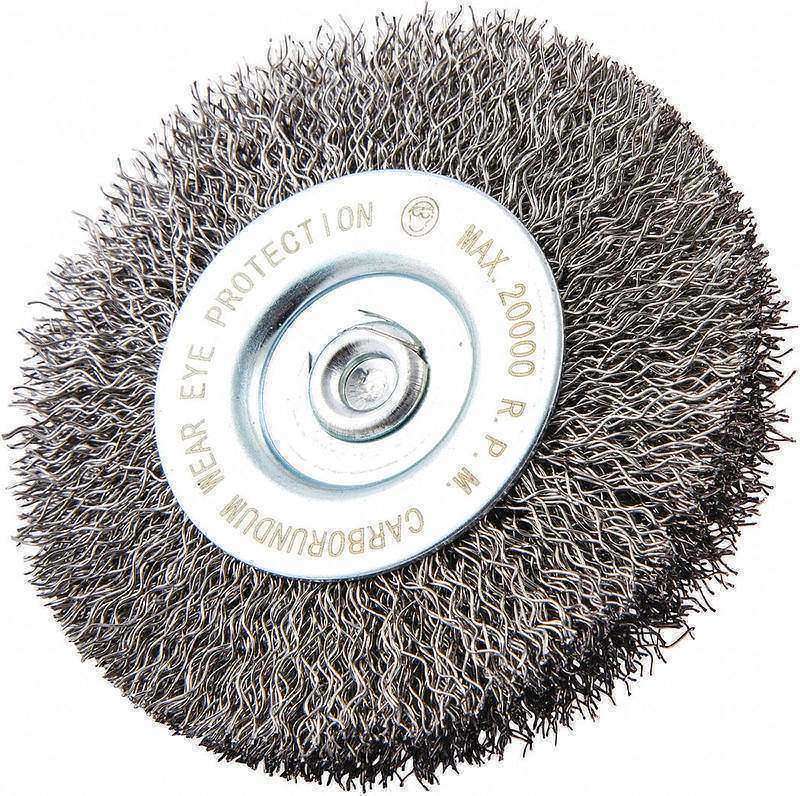 Wire Wheel Brush 0.0118 Dia Wire MPN:66252838800