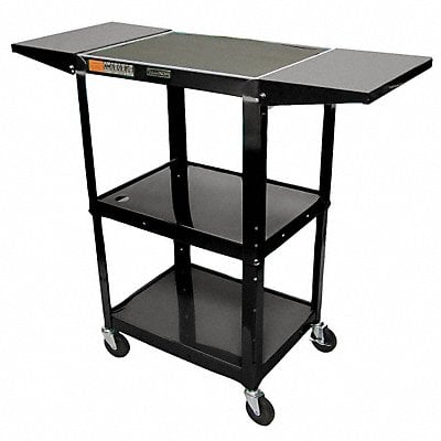 Adjustable Mobile Cart Black MPN:AVJ42DL