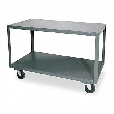 Mobile Table 2 Shelves MPN:HMT-1836-2-95