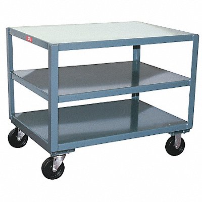 Mobile Table 1400 lb 37 in L 25 in W MPN:LC236P500GP