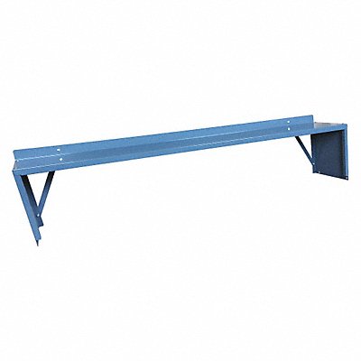 Shelf Riser 72 W x 10 D x 12 in H Gray MPN:5W673