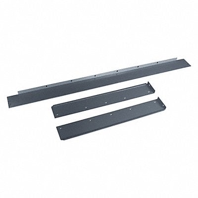 Side/Back Rail Kit 72W x 30D x 3H Gray MPN:5W677