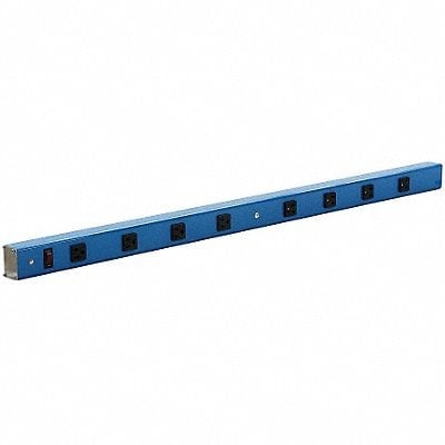 G4847 Power Strip 114 W x 4 D x 2 in H Blue MPN:A8-114