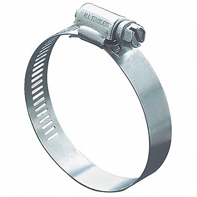 Hose Clamp 3/8 to 7/8 In SAE 6 SS PK10 MPN:6706-5