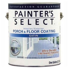 Painter's Select Urethane Fortified Satin Porch & Floor Coating Light Gray Gallon - 106652 106652