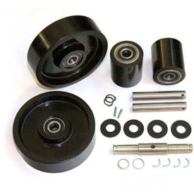 Complete Wheel Kit for Manual Pallet Jack GWK-1043-CK - Fits Specific Uline Models GWK-1043-CK