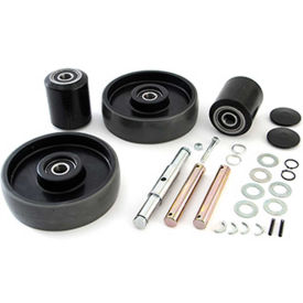 Complete Wheel Kit for Manual Pallet Jack GWK-YA55-CK - Fits Yale Model # YA55 GWK-YA55-CK