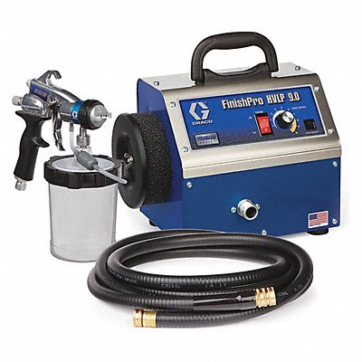 HVLP Paint Sprayer 4 Stages 1 qt. Tank MPN:17N264