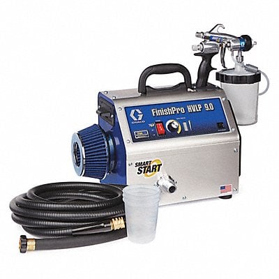 HVLP Paint Sprayer 4 Stages 1 qt. Tank MPN:17N266