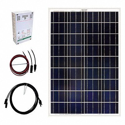 Solar Panel Kit 100W 5.56A 18VDC MPN:GS-100-KIT