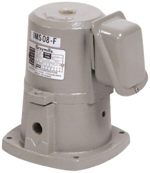 Suction Pump: 1/8 hp, 230/460V, 3 Phase, 3,450 RPM, Cast Iron Housing MPN:IMS08-F