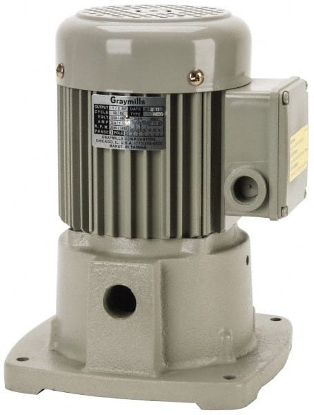 Suction Pump: 1/2 hp, 230/460V, 3 Phase, 3,450 RPM, Cast Iron Housing MPN:IMS50-F