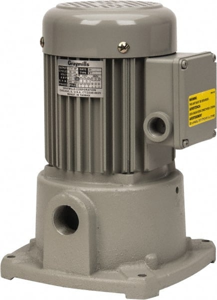 Suction Pump: 3/4 hp, 230/460V, 3 Phase, 3,450 RPM, Cast Iron Housing MPN:IMS75-F