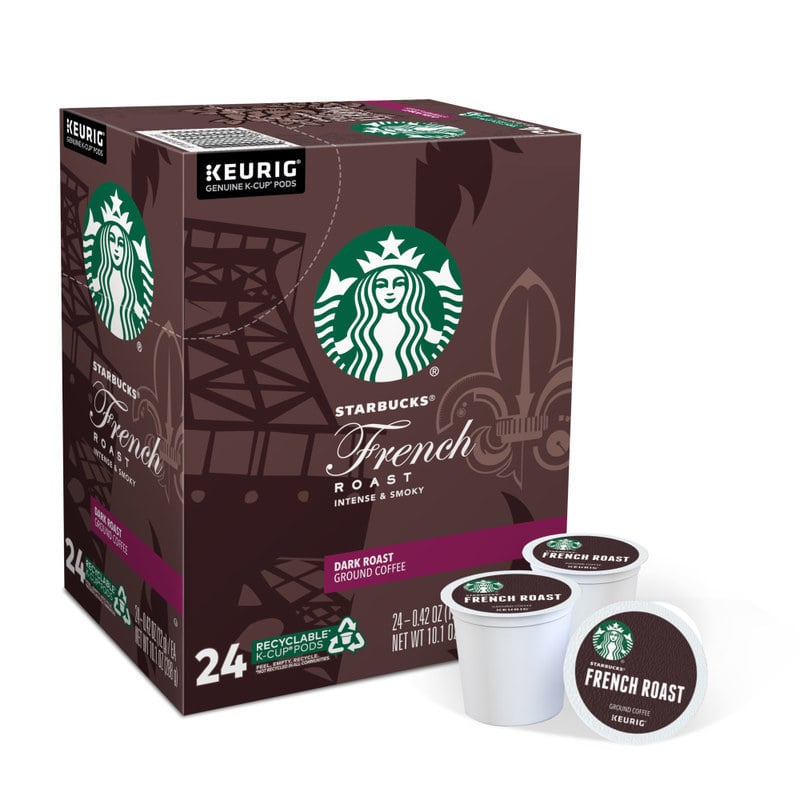 Starbucks Single-Serve Coffee K-Cup, French Roast, Carton Of 24 (Min Order Qty 3) MPN:10099555097372