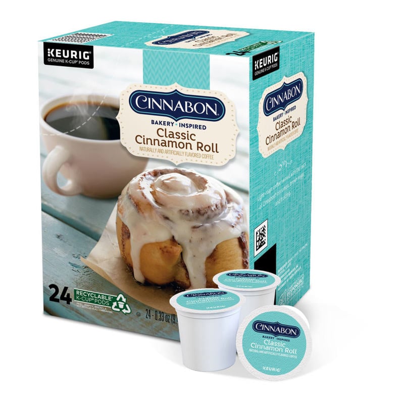 Cinnabon Classic Single-Serve Coffee K-Cup Pods, Cinnamon Roll, Carton Of 24 (Min Order Qty 4) MPN:10099555063056