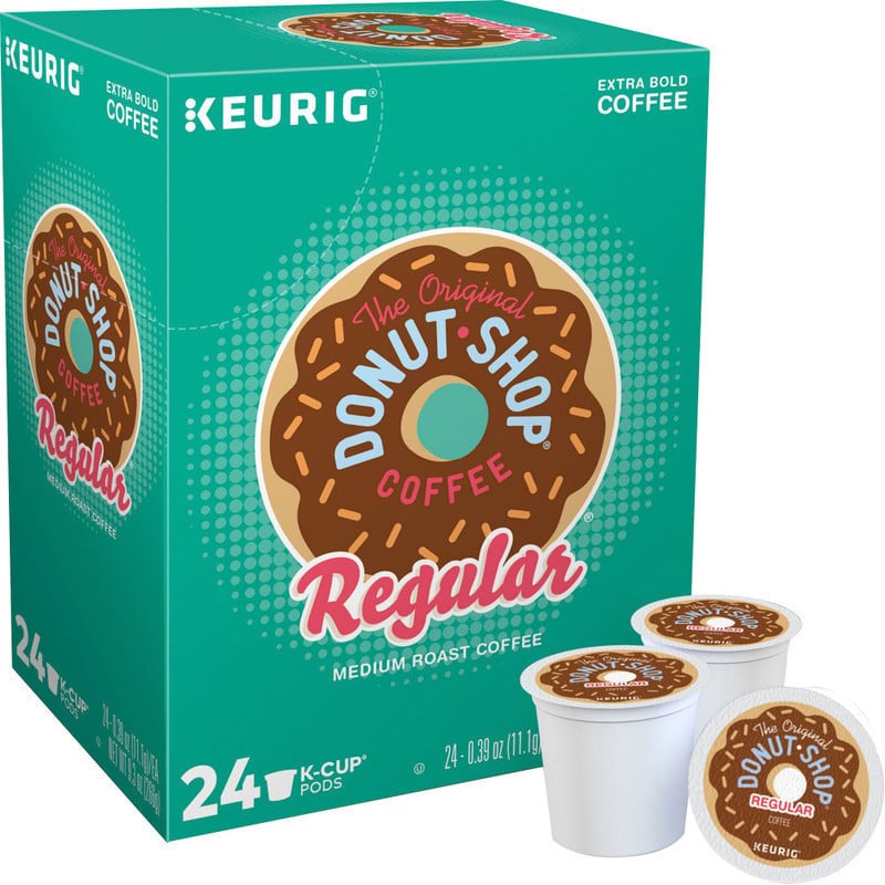 The Original Donut Shop Single-Serve Coffee K-Cup Pods, Classic, Carton Of 24 (Min Order Qty 4) MPN:60052-101