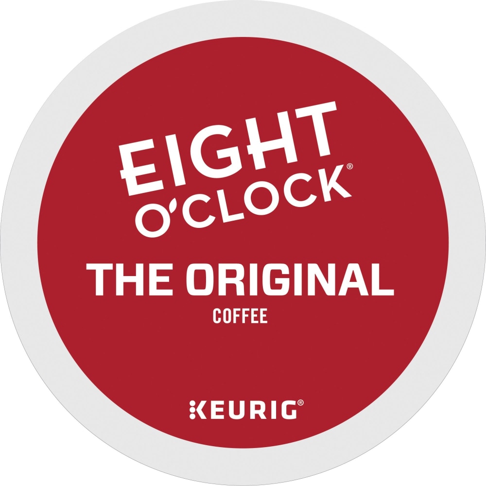 Eight O-Clock Single-Serve Coffee K-Cup Pods, Original, Carton Of 24 (Min Order Qty 4) MPN:6405