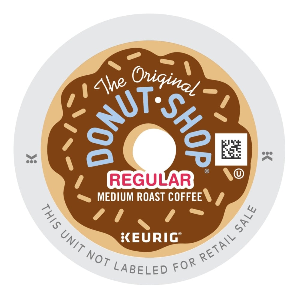 The Original Donut Shop Single-Serve Coffee K-Cup, Classic, Carton Of 96, 4 x 24 Per Box MPN:DIE60052101CT