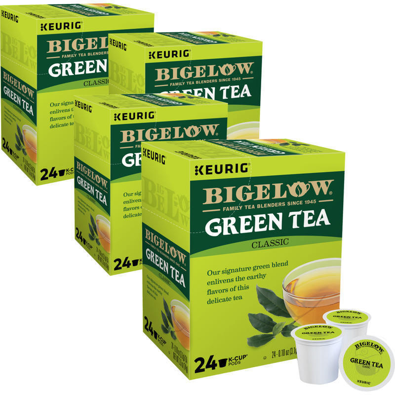 Bigelow Green Tea Single-Serve K-Cup, Carton Of 96 MPN:GMT4066CT