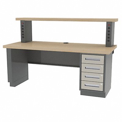 Workbench Butcher Block 60 W 30 D MPN:DT-5AD-Z