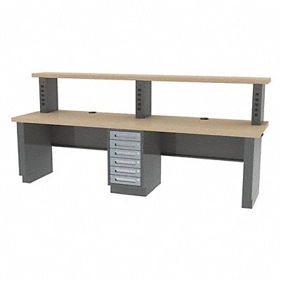 Workbench Butcher Block 96 W 30 D MPN:DTL-8ACA-Z