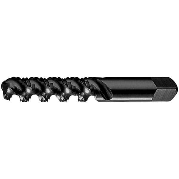 Extension Tap: 5/8-11, 3 Flutes, H11, Bright/Uncoated, High Speed Steel, Spiral Flute MPN:313590