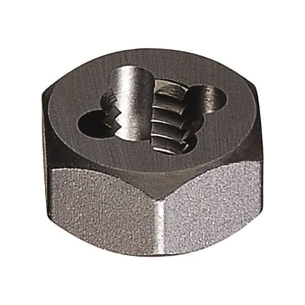 Hex Rethreading Die: 5/16-18, Right Hand, Carbon Steel MPN:403124