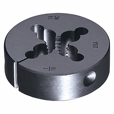 Round Threading Die 1/4 -28 HSS MPN:401995