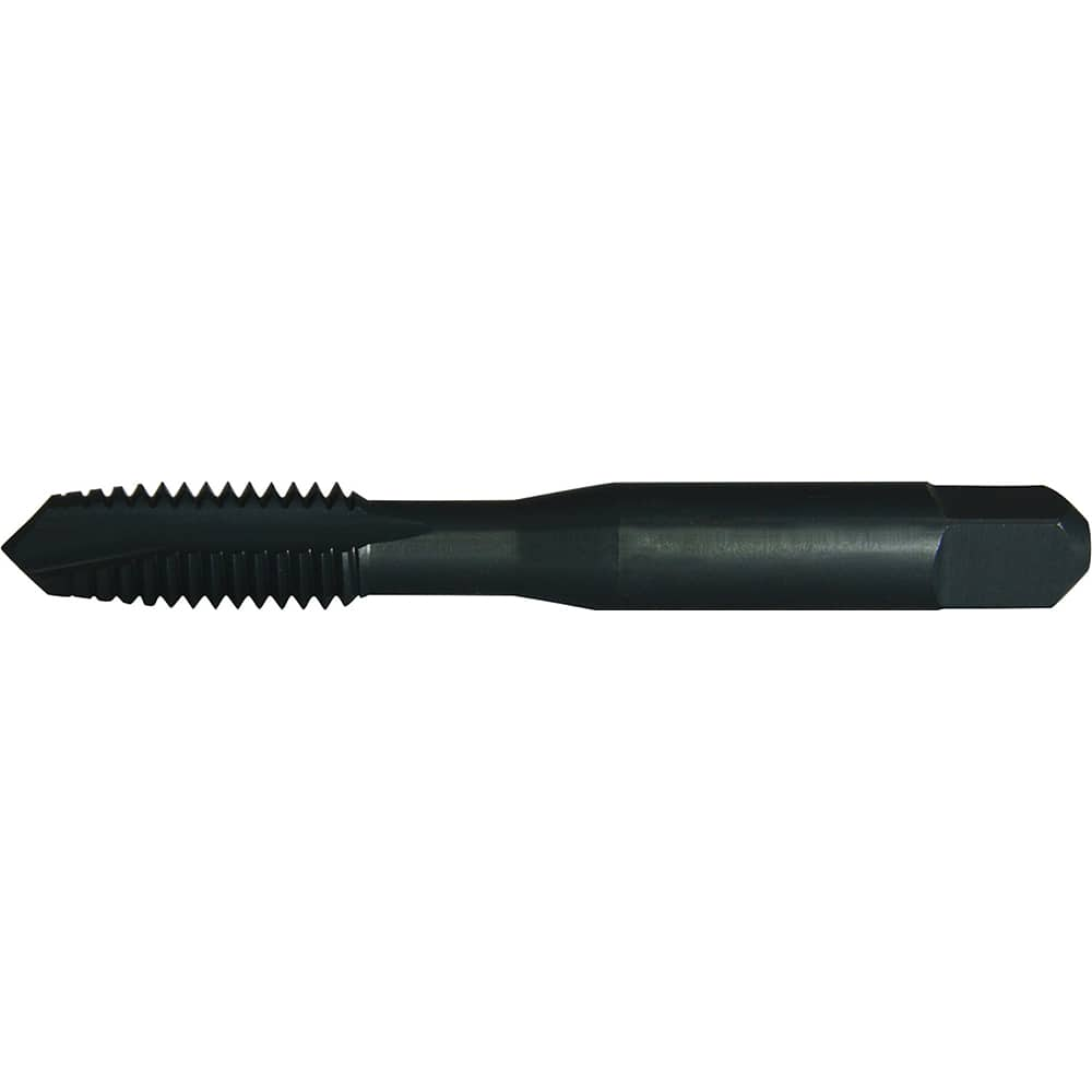 Spiral Point Tap: #0-80 UNF, 2 Flutes, Plug Chamfer, 2B Class of Fit, High-Speed Steel, Steam Oxide Coated MPN:330100