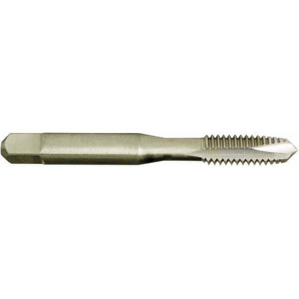 Spiral Point Tap: #6-32 UNC, 2 Flutes, Plug Chamfer, 2B Class of Fit, High-Speed Steel, Bright/Uncoated MPN:356506