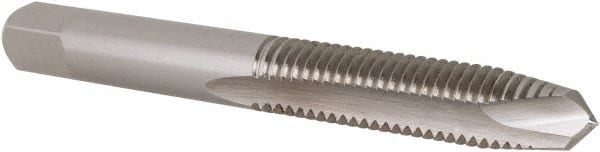 Spiral Point Tap: M8x1.25 Metric, 2 Flutes, Plug Chamfer, 6H Class of Fit, High-Speed Steel, Bright/Uncoated MPN:360920