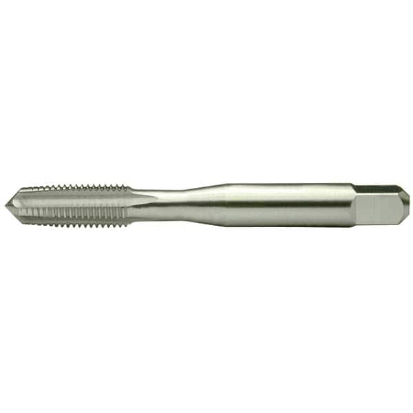 Straight Flute Tap:  #10-24,  4 Flute,  Taper,  2B & 3B,  High-Speed Steel,  Bright/Uncoated Finish MPN:313069