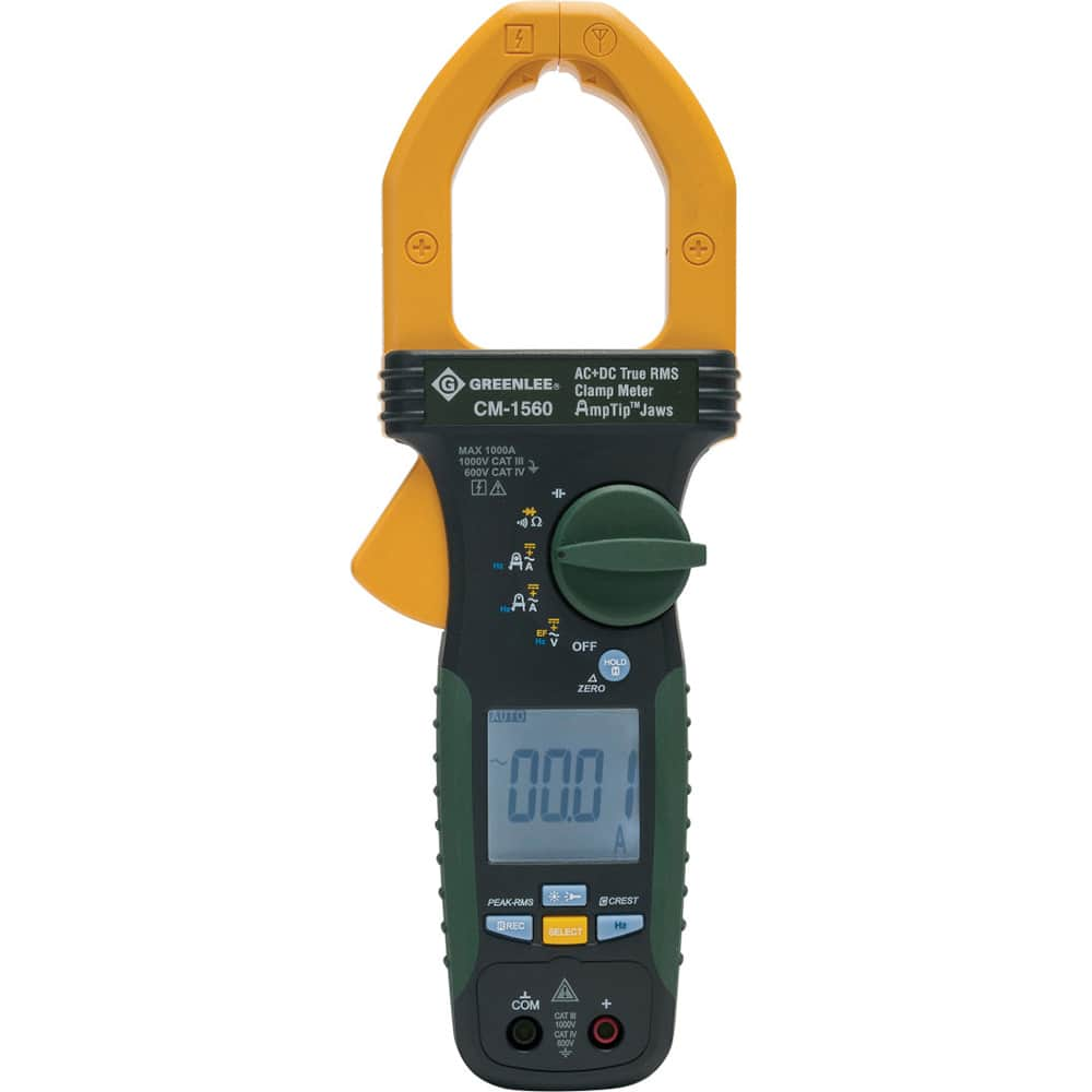 Voltage Clamp Meter: CAT III & CAT IV, Clamp On Jaw MPN:CM-1560