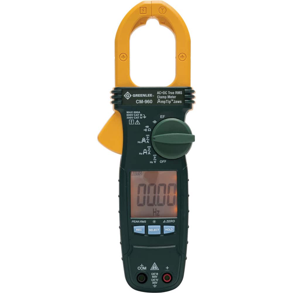 Voltage Clamp Meter: CAT III & CAT IV, Clamp On Jaw MPN:CM-960