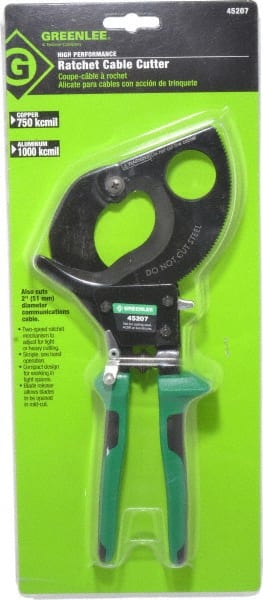 Cable Cutter: Molded Plastic Handle, 11