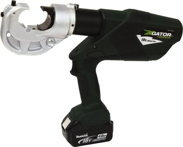 Power Crimper: 24,000 lb Capacity, Lithium-ion Battery Included, Pistol Grip Handle, 120V MPN:EK1230LX11