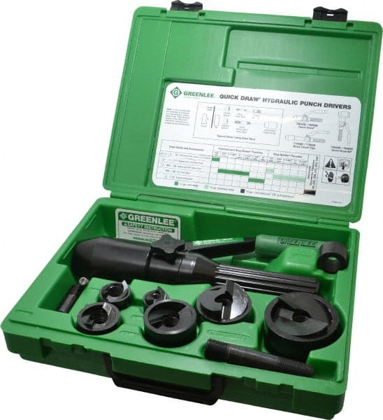 11 Piece, 61.5mm Punch Hole Diam, Hydraulic Punch Driver Kit MPN:7806SB