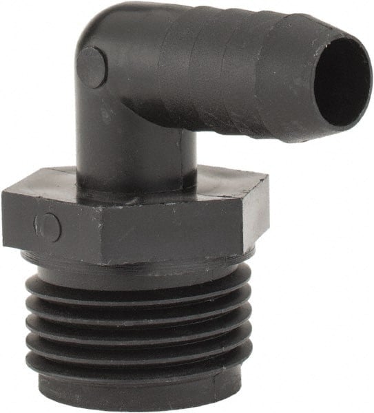 Garden Hose Fitting: Male Hose to Barb, 3/4