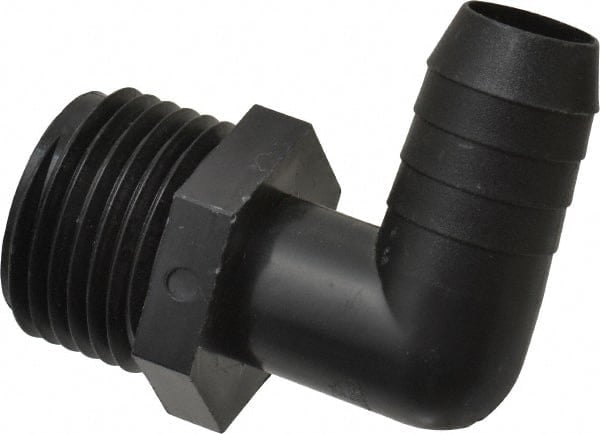 Garden Hose Fitting: Male Hose to Barb, 3/4