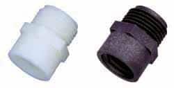 Garden Hose Adapter: Male Hose to Female Hose, Polypropylene MPN:I 3434 P