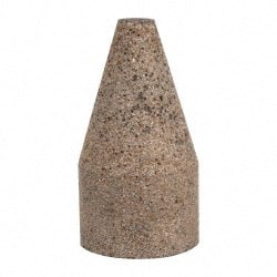 Abrasive Square Tip Plug: Type 19, Very Coarse, 5/8-11 Arbor Hole MPN:T19-2B20723