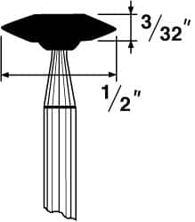 Mounted Point: 1/8