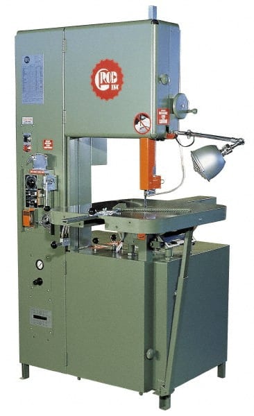 Vertical Bandsaw: Variable Speed Pulley Drive, 24