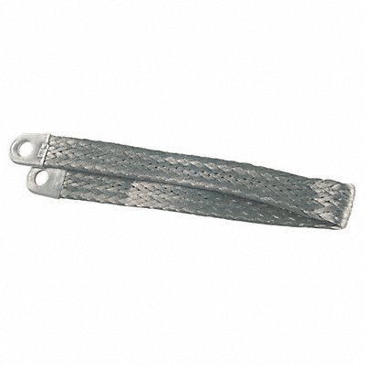 Ground Strap Braided Silver MPN:84-9465